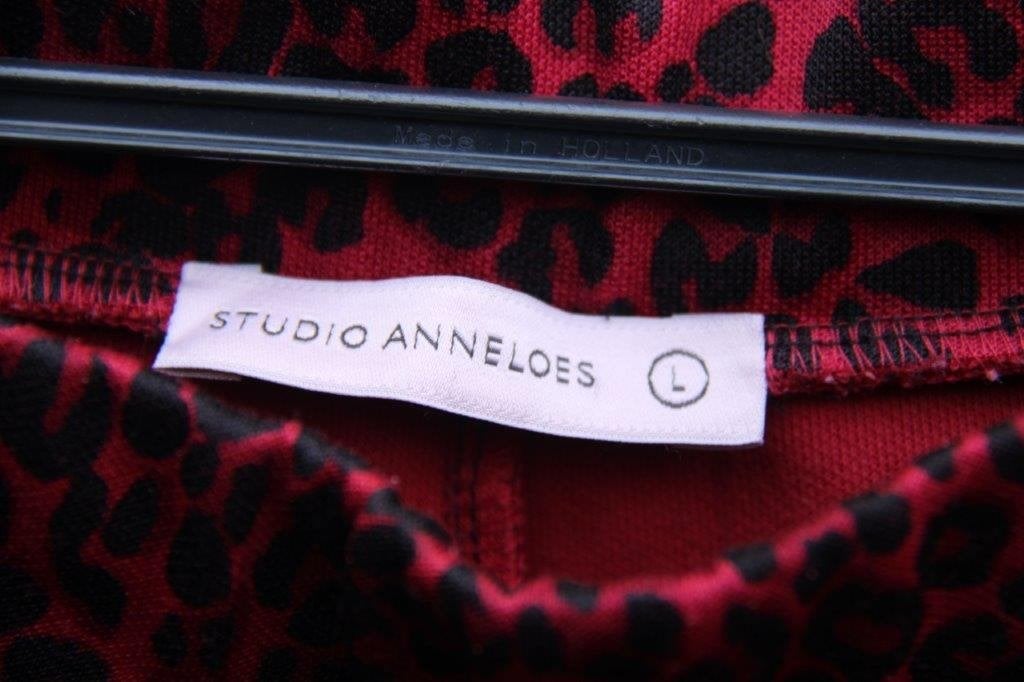 Tregging rood/ zwart Studio Anneloes mt L Vaste prijs, Kleding | Dames, Broeken en Pantalons, Studio Anneloes, Maat 42/44 (L)
