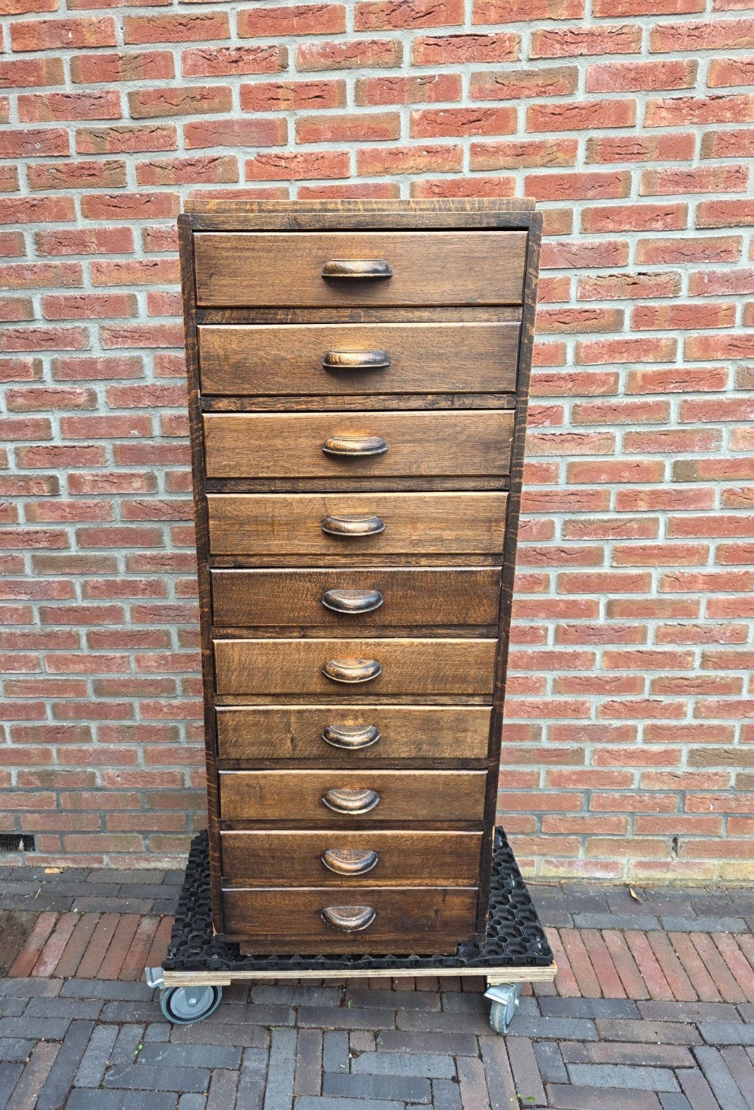Antieke Ladenkast, Ophalen, Gebruikt, 5 laden of meer, Minder dan 100 cm