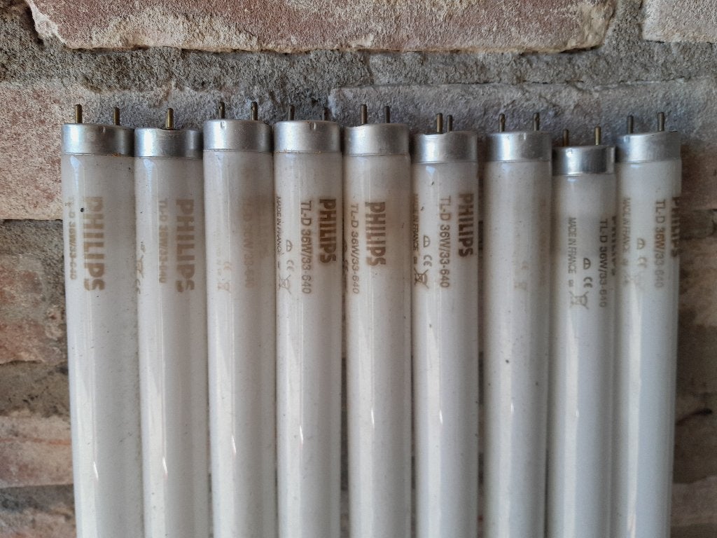 Kudde tl buizen, nieuwe en gebruikt, doen het nog prima., Philips, Overige lichtkleuren, Overige fittingen, Zo goed als nieuw