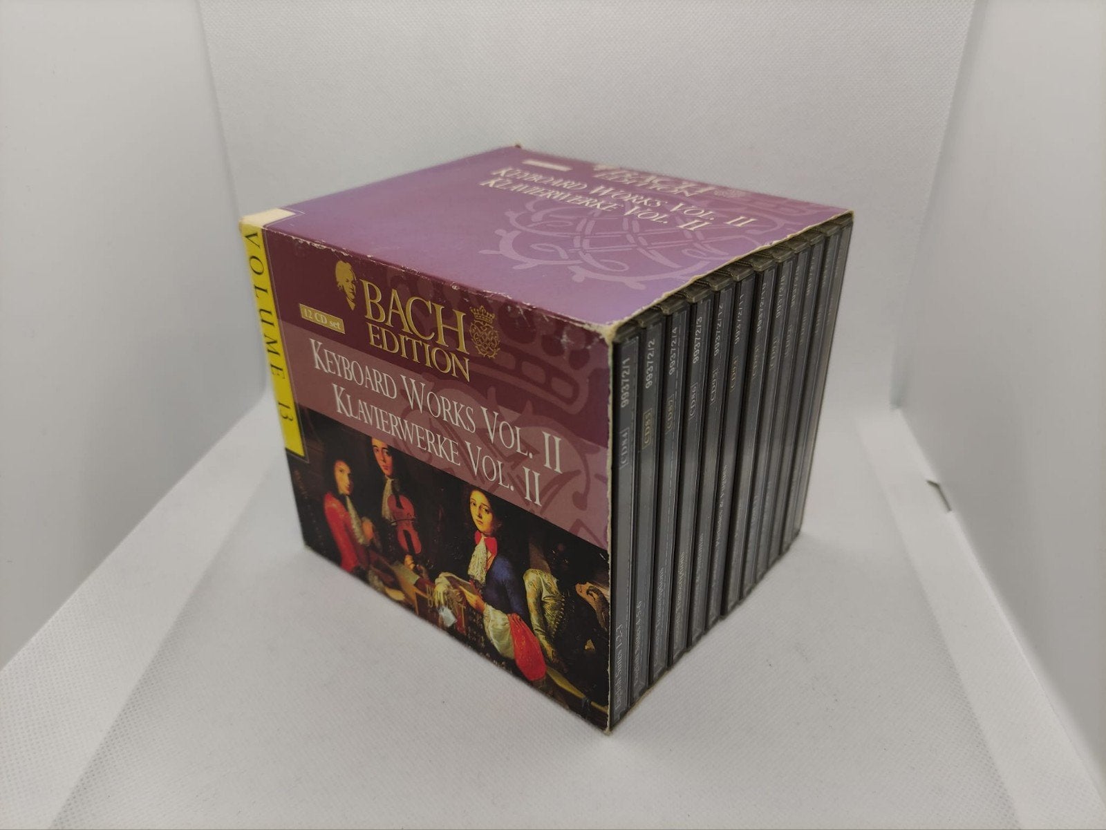 Keyboard works vol. 13 bach klavierwerke cd box, Cd's en Dvd's, Ophalen of Verzenden, Zo goed als nieuw, Overige typen