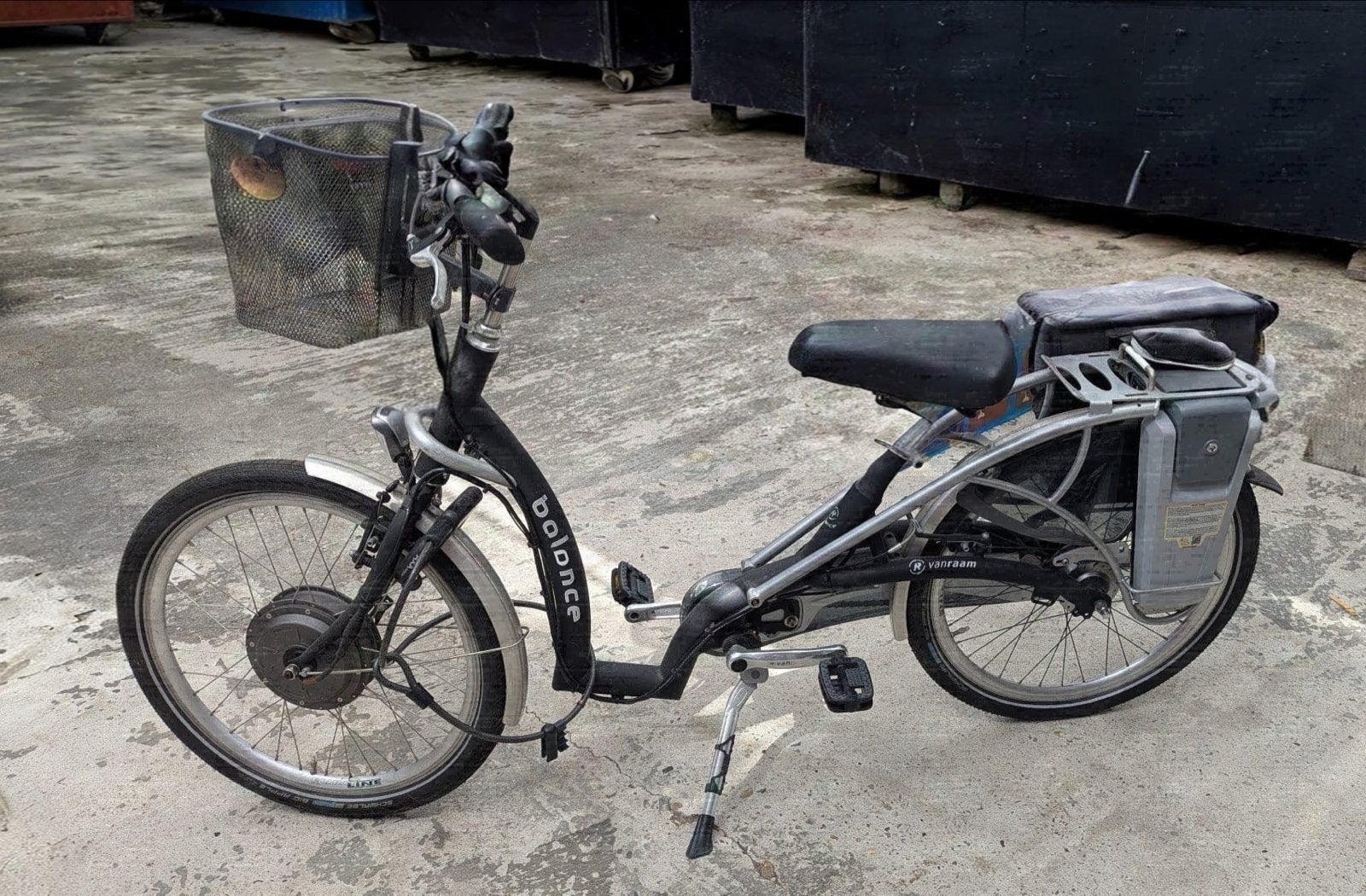 Elektrische Van Raam Balance lage instap fiets, Minder dan 47 cm, Ophalen, Gebruikt, Overige merken