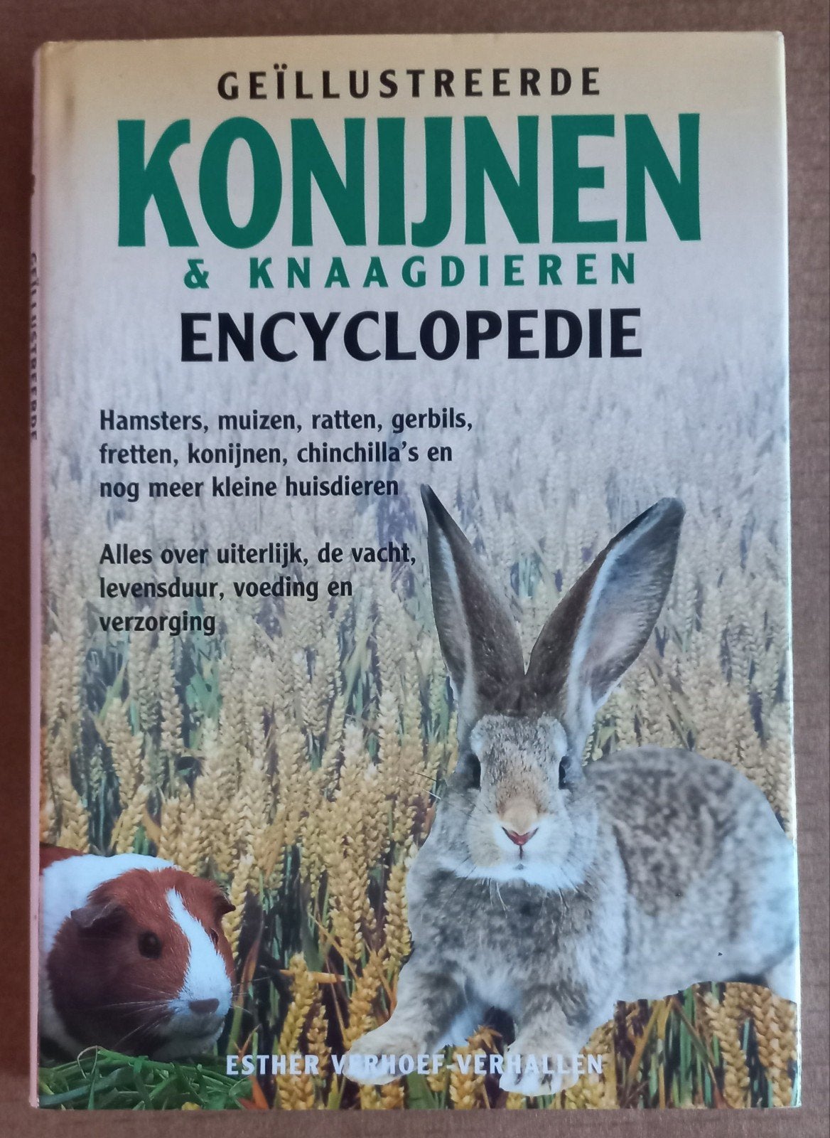 Konijnen en knaagdieren encyclopedie- E. Verhoef-Verhallen, Ophalen of Verzenden, Zo goed als nieuw, Konijnen of Knaagdieren