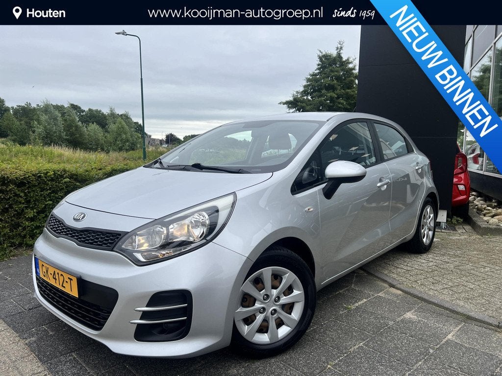 Kia Rio 1.2 CVVT ComfortLine Nette Auto!, Cruise Control, Ai, Auto's, 1027 kg, Euro 6, 4 cilinders, Origineel Nederlands