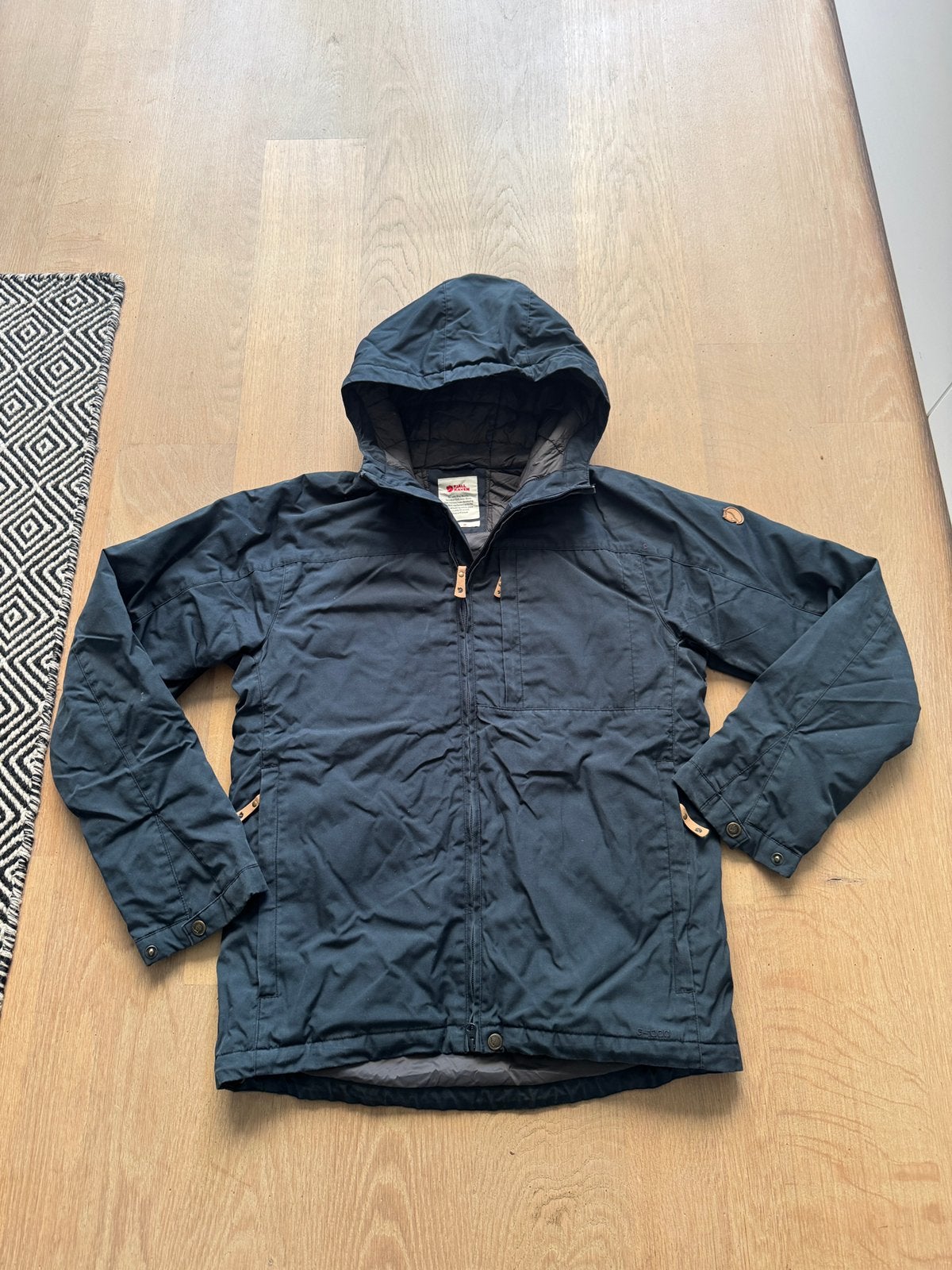 Prachtige fjallraven kiruna padded jacket maat m g1000, Ophalen of Verzenden, Zo goed als nieuw, Maat 48/50 (M), Blauw