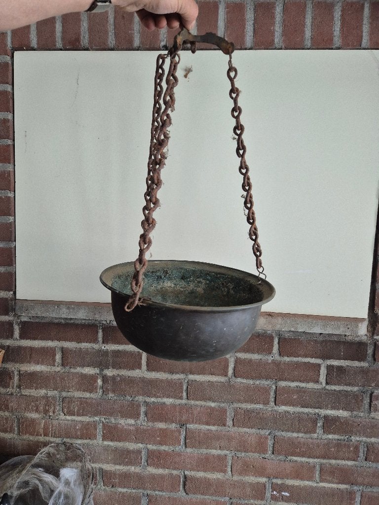 Hangende bloempot, Ophalen, Gebruikt, Rond, Minder dan 40 cm