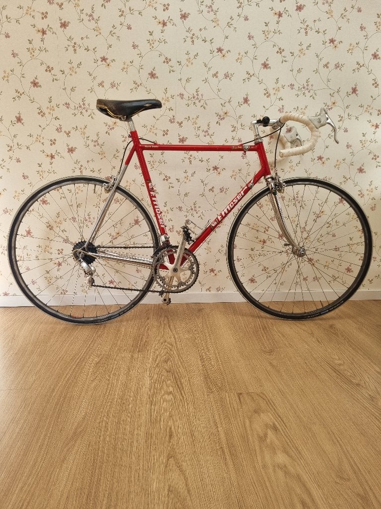 Vintage wielrenfiets Francesco Moser, 28 inch, Gebruikt, 53 tot 57 cm, Ophalen