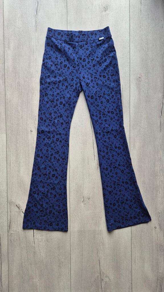 WE flared broek met panterprint - Maat 170, Ophalen of Verzenden, Zo goed als nieuw, Meisje, Broek