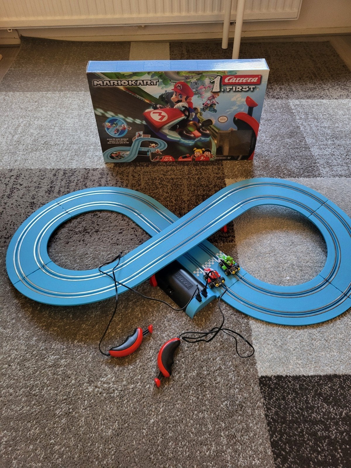 Mario kart racebaan Carera!, Ophalen of Verzenden, Zo goed als nieuw, Elektrisch, Overige merken