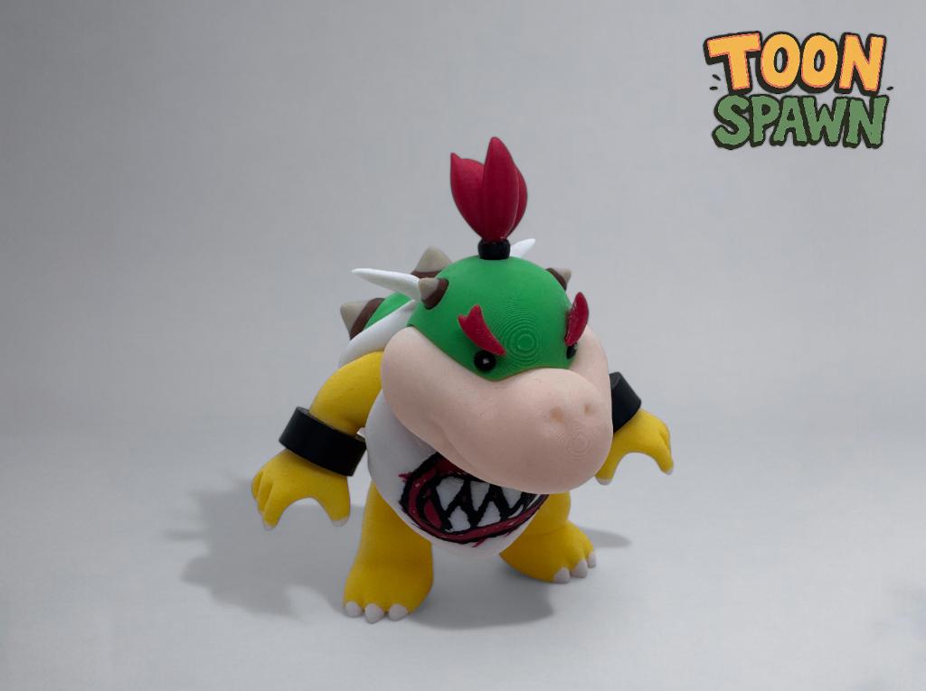 Bowser Jr Beeld 16,5cm – Super Mario, Ophalen of Verzenden, Nieuw, Fantasy