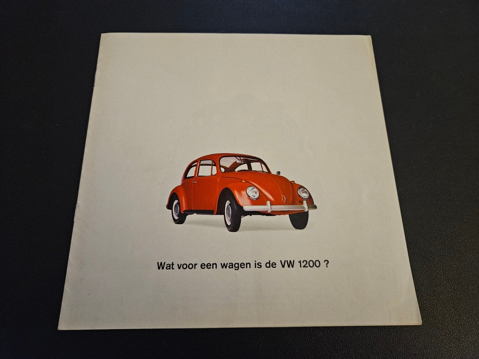 Brochure Volkswagen Kever 1200 1966, Boeken, Ophalen of Verzenden, Zo goed als nieuw, Volkswagen