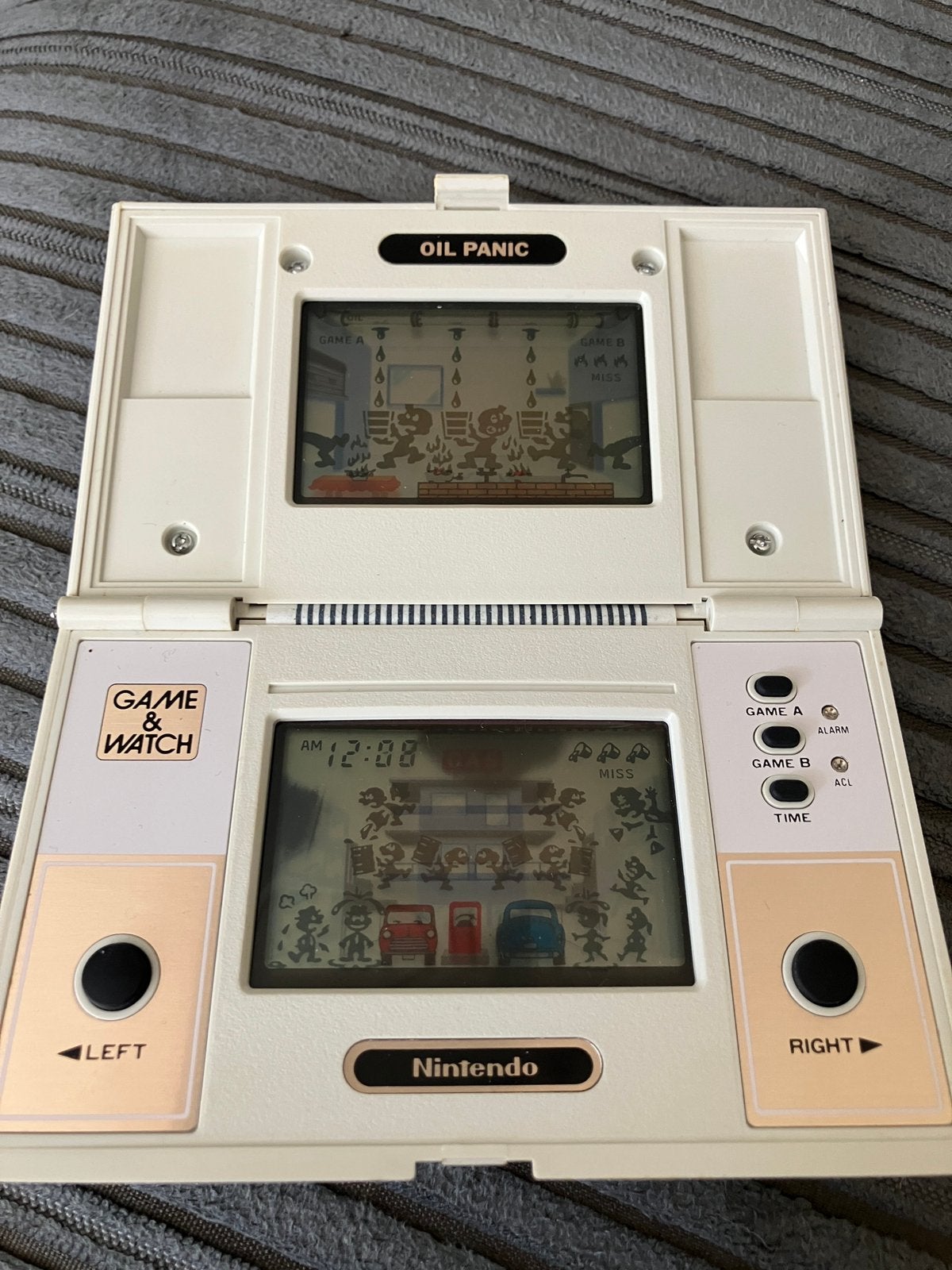 Oil Panic Nintendo Game & Watch, Spelcomputers en Games, Games | Overige, Avontuur en Actie, Gebruikt, 1 speler, Ophalen of Verzenden