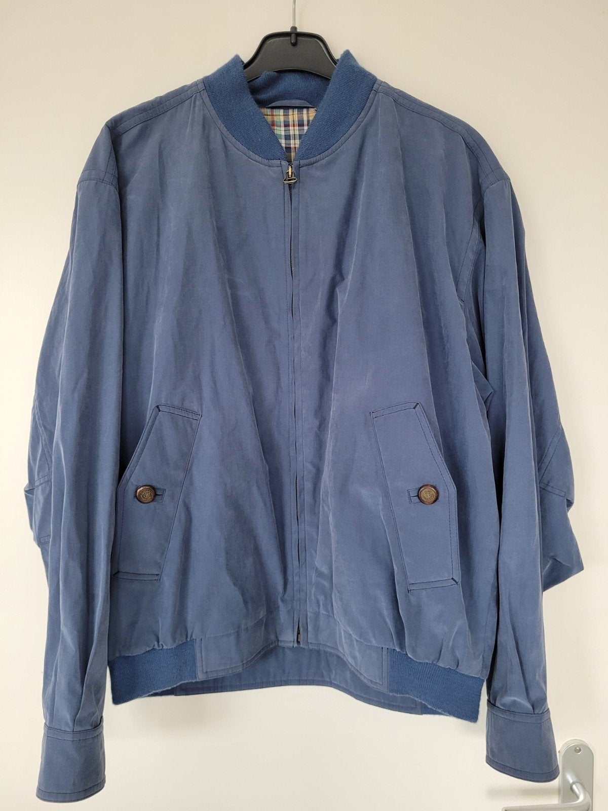 McGregor heren jas maat 48 licht paars blauw, Ophalen of Verzenden, Zo goed als nieuw, McGregor, Maat 48/50 (M)