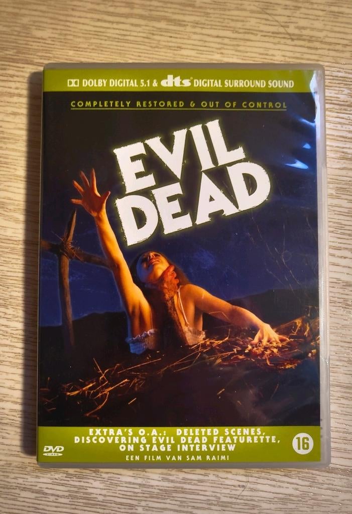 Evil Dead 1 & 2 DVD – Cult Horror Set, Cd's en Dvd's, Dvd's | Horror, Vanaf 16 jaar, Ophalen of Verzenden, Zo goed als nieuw, Overige genres