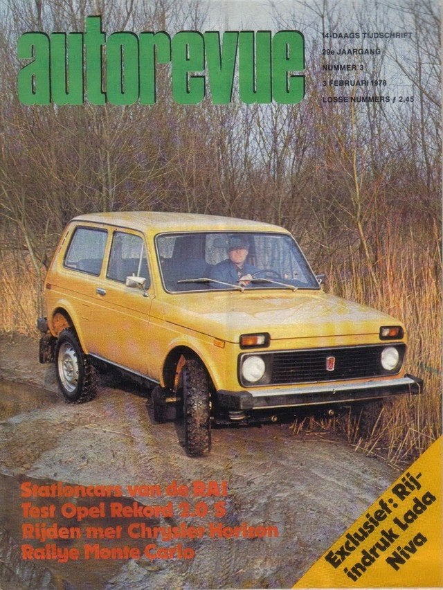 Autorevue 3 1978 : Lada Niva - Opel Rekord 2.0S - Simca, Ophalen of Verzenden, Gelezen, Algemeen