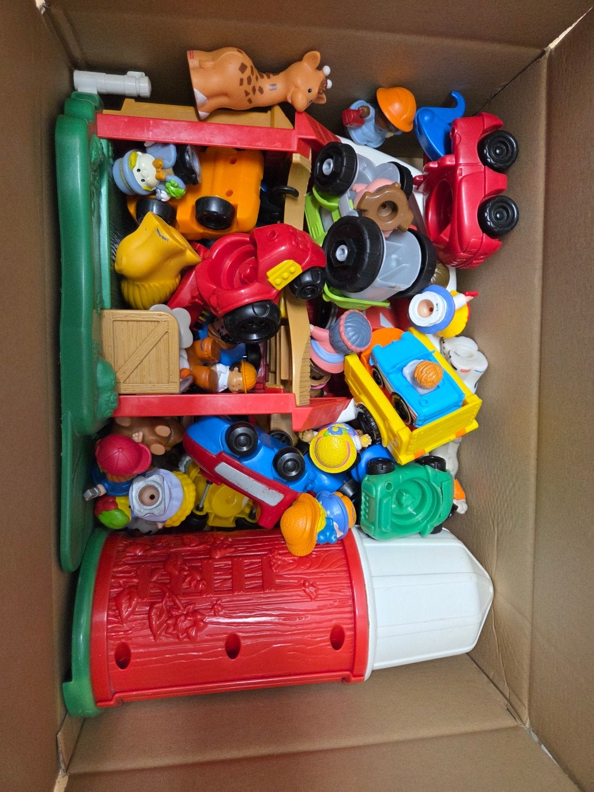 Fisher-Price Little People Boerderij en Voertuigen, Ophalen of Verzenden, Gebruikt, Overige typen, Met wieltjes