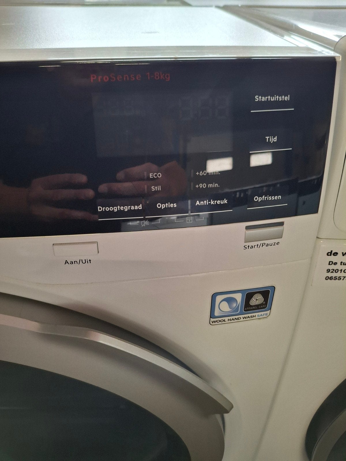 AEG Lavatherm 8000 Series Warmtepompdroger, Witgoed en Apparatuur, Wasdrogers, Electrolux Appliances AB, Anti-kreukfase, 8 tot 10 kg