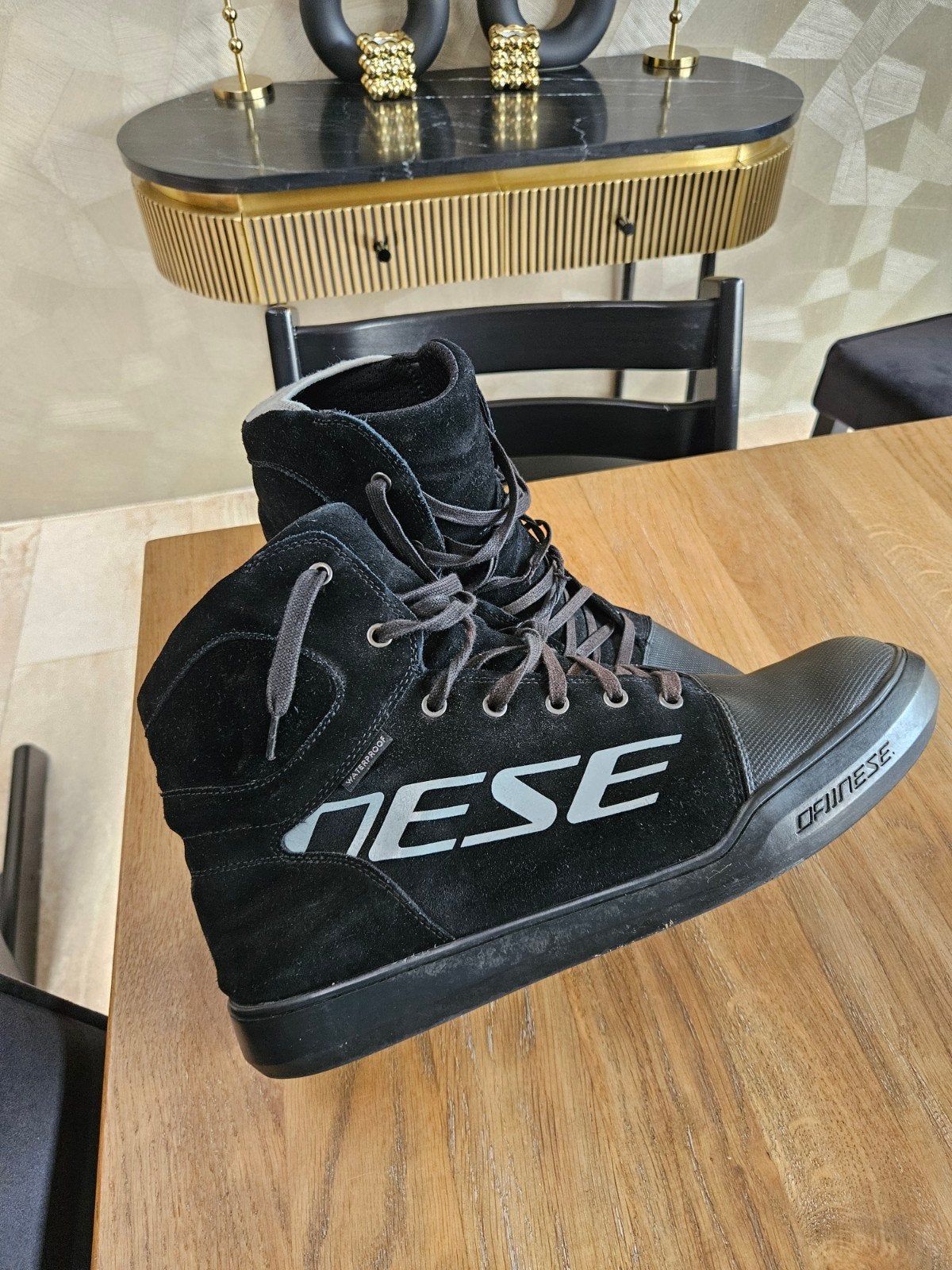 Dainese motor schoenen maat 47, Motoren, Ophalen, Dainese, Heren, Laarzen