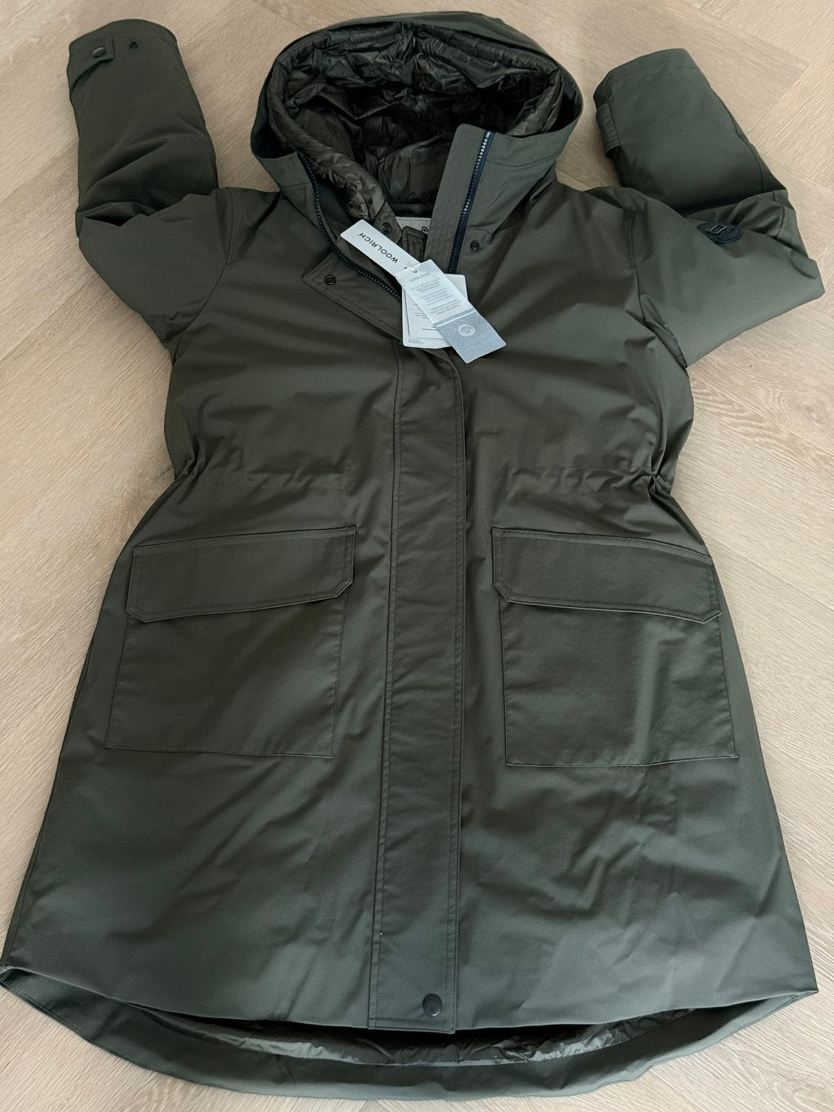 Woolrich 3-in-1 Parka olijfgroen maat L | NIEUW, Maat 38/40 (M), Nieuw, Ophalen of Verzenden, Woolrich