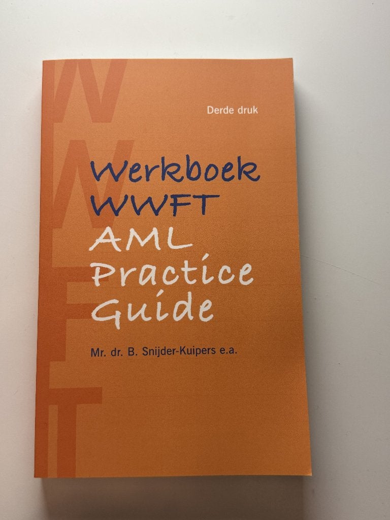 Werkboek WWFT / AML Practice Guide – 3e druk, Boomjuridisch, Zo goed als nieuw, Gamma, HBO