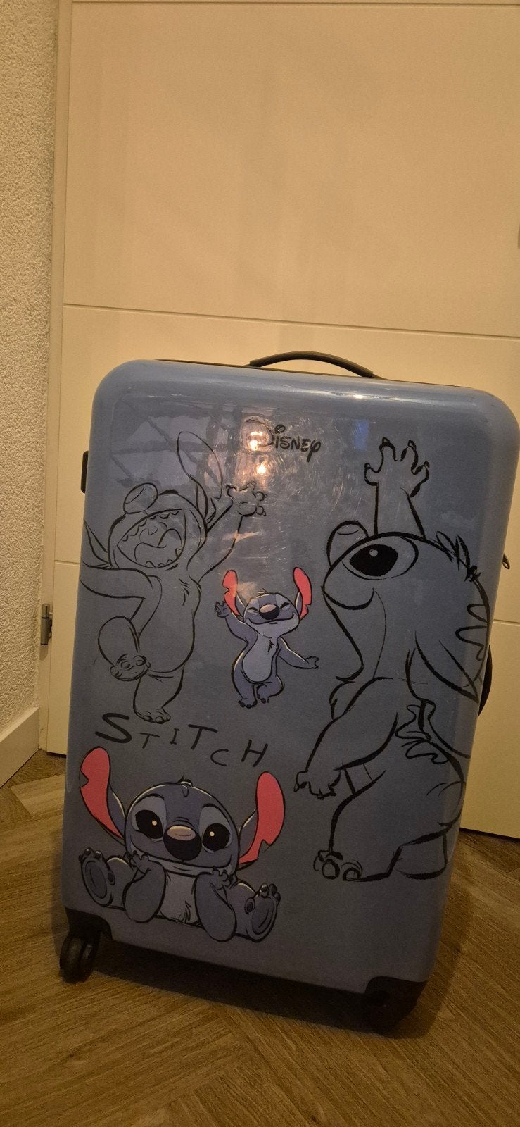 stich reiskoffer groot, Ophalen, Uitschuifbare handgreep, Gebruikt, Hard kunststof