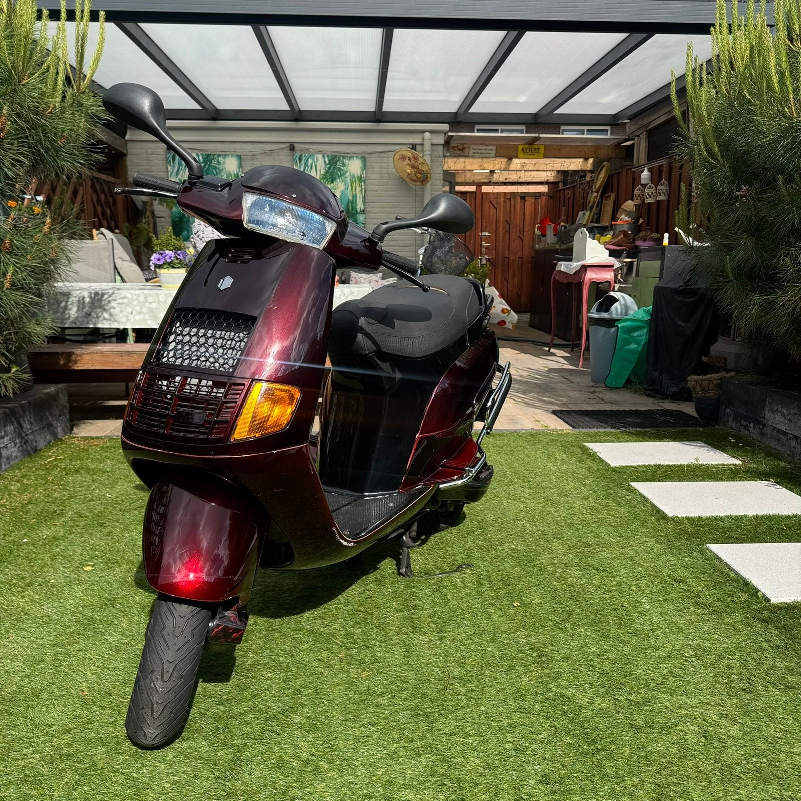 Piaggio skipper 183cc LC 35pk|Custom kappen|VEEL EXTRAS!!, Fietsen en Brommers, Scooters | Piaggio, Ophalen, Tweetakt, Gebruikt