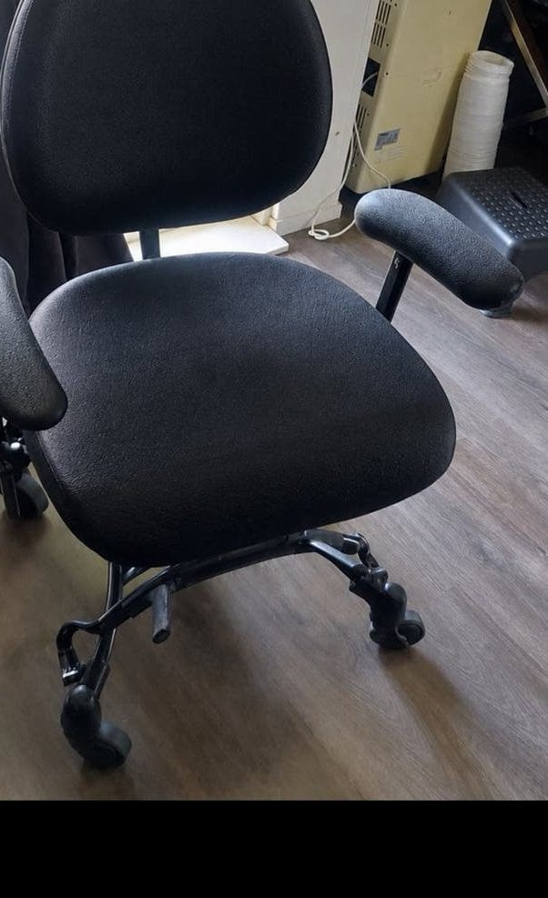 Trippel stoel zo goed als nieuw, Huis en Inrichting, Ophalen, Zo goed als nieuw, Zwart