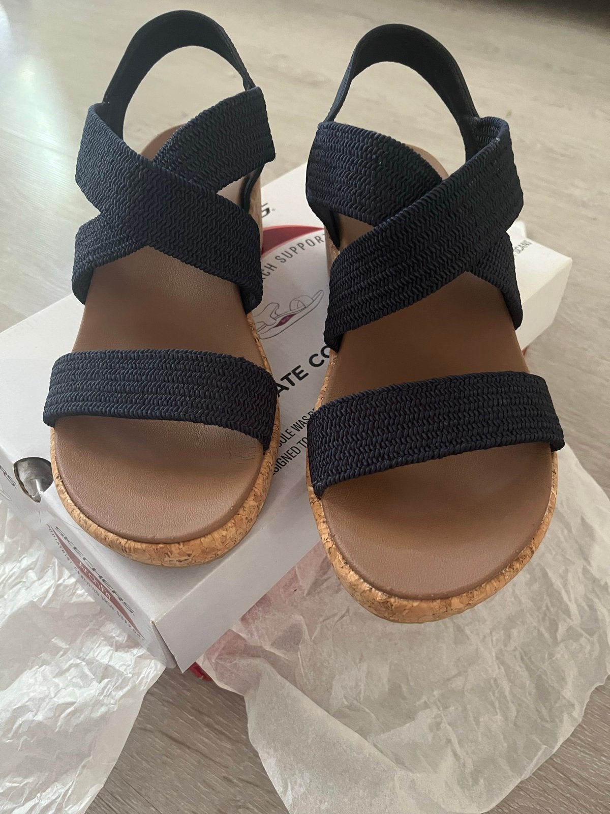 Nieuwe blauwe Skechers Arch Fit sandalen maat 38, Ophalen of Verzenden, Nieuw, Blauw, Sandalen of Muiltjes