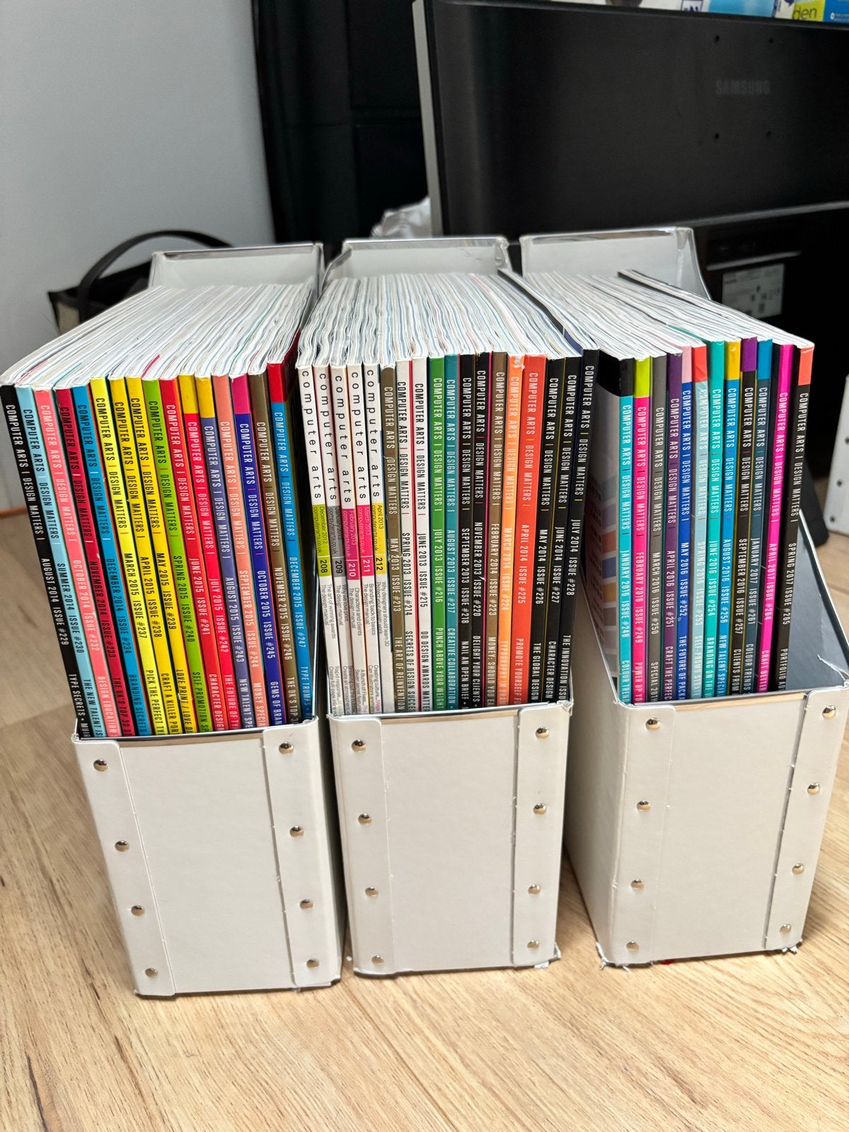 Computer Arts Magazine Collectie (2009-2017), Ophalen, Gelezen, Overige typen