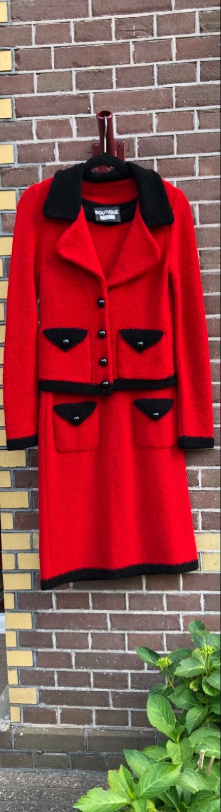 Stijlvol Boutique Moschino jurkje maat 38, Maat 38/40 (M), Ophalen of Verzenden, Zo goed als nieuw, Knielengte