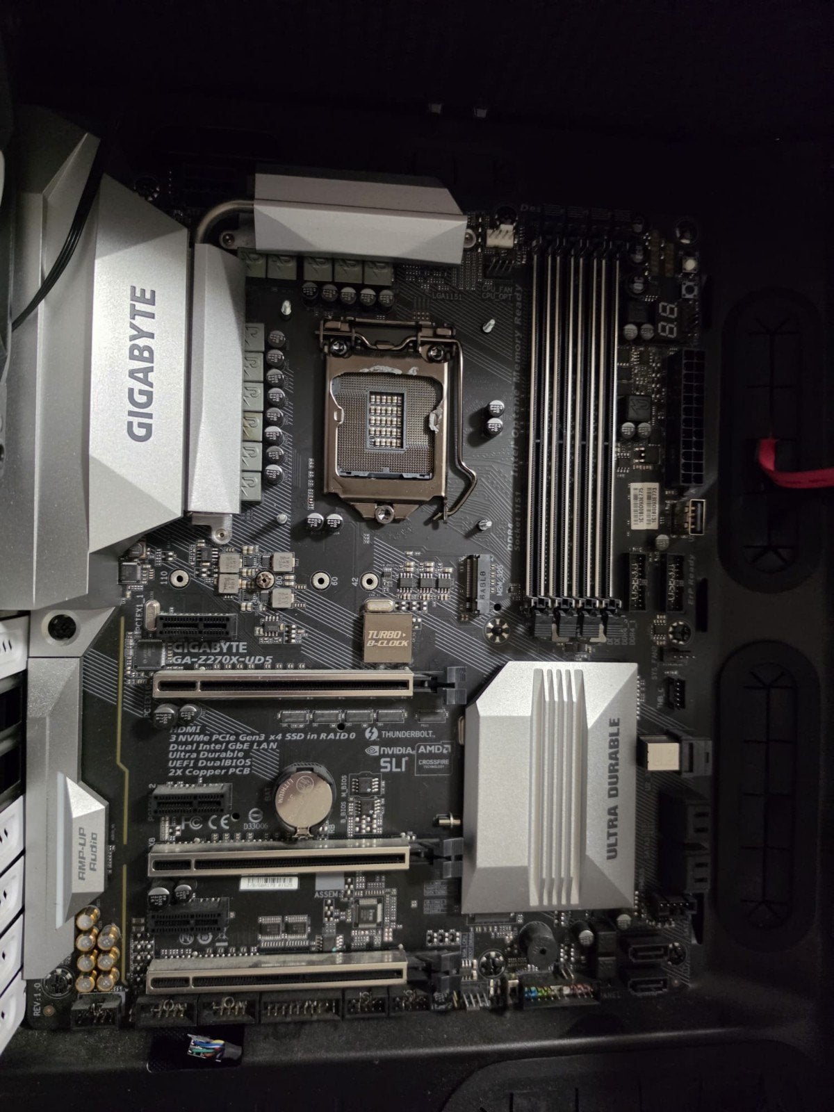 GIGABYTE ga-z270x-ud5 moederbord, Ophalen of Verzenden, Gebruikt
