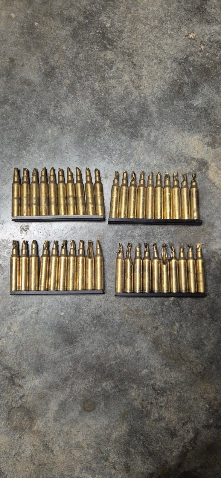 6.56x45 Hulzen blanc inert., Verzamelen, Ophalen of Verzenden, Landmacht, Nederland, Hulzen of Bodemvondsten