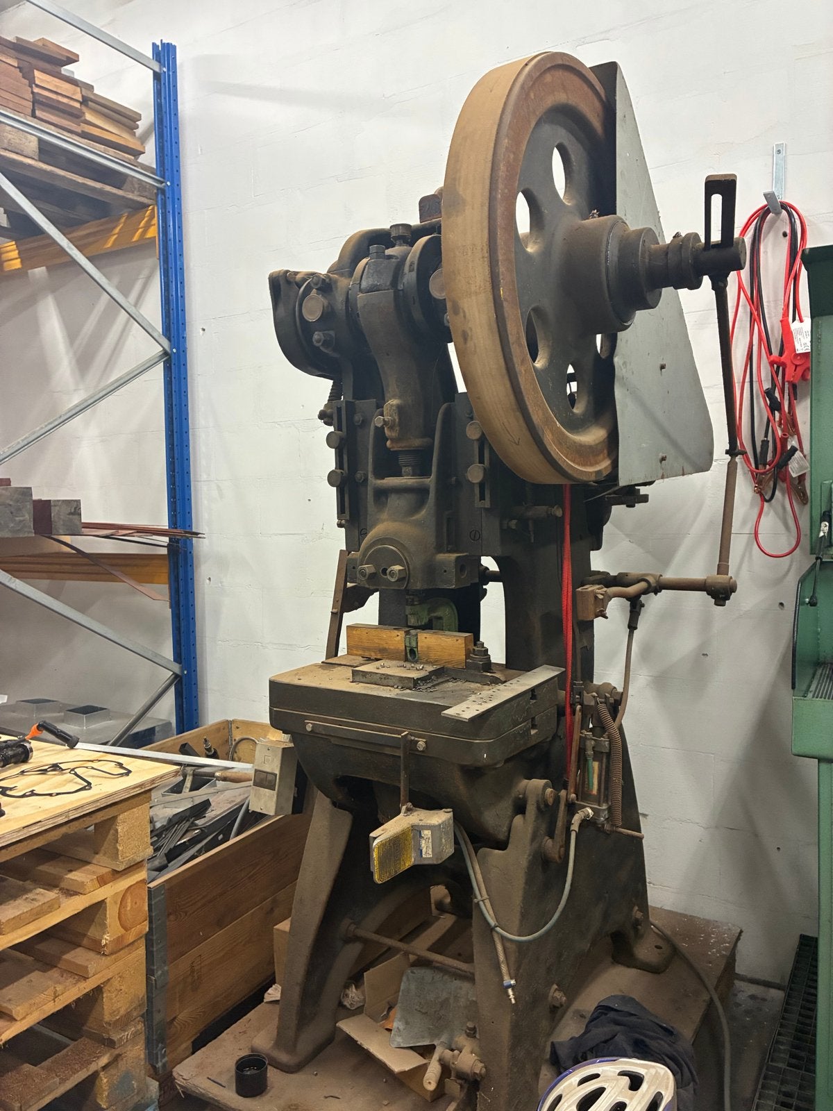 Antieke Industriële Ponsmachine/excenterpers - 20 ton, Zakelijke goederen, Ophalen