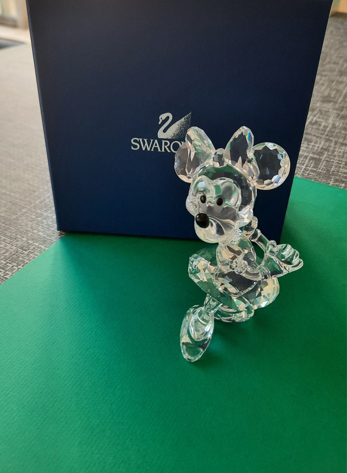 Swarovski Minnie Mouse, Ophalen of Verzenden, Zo goed als nieuw, Figuurtje
