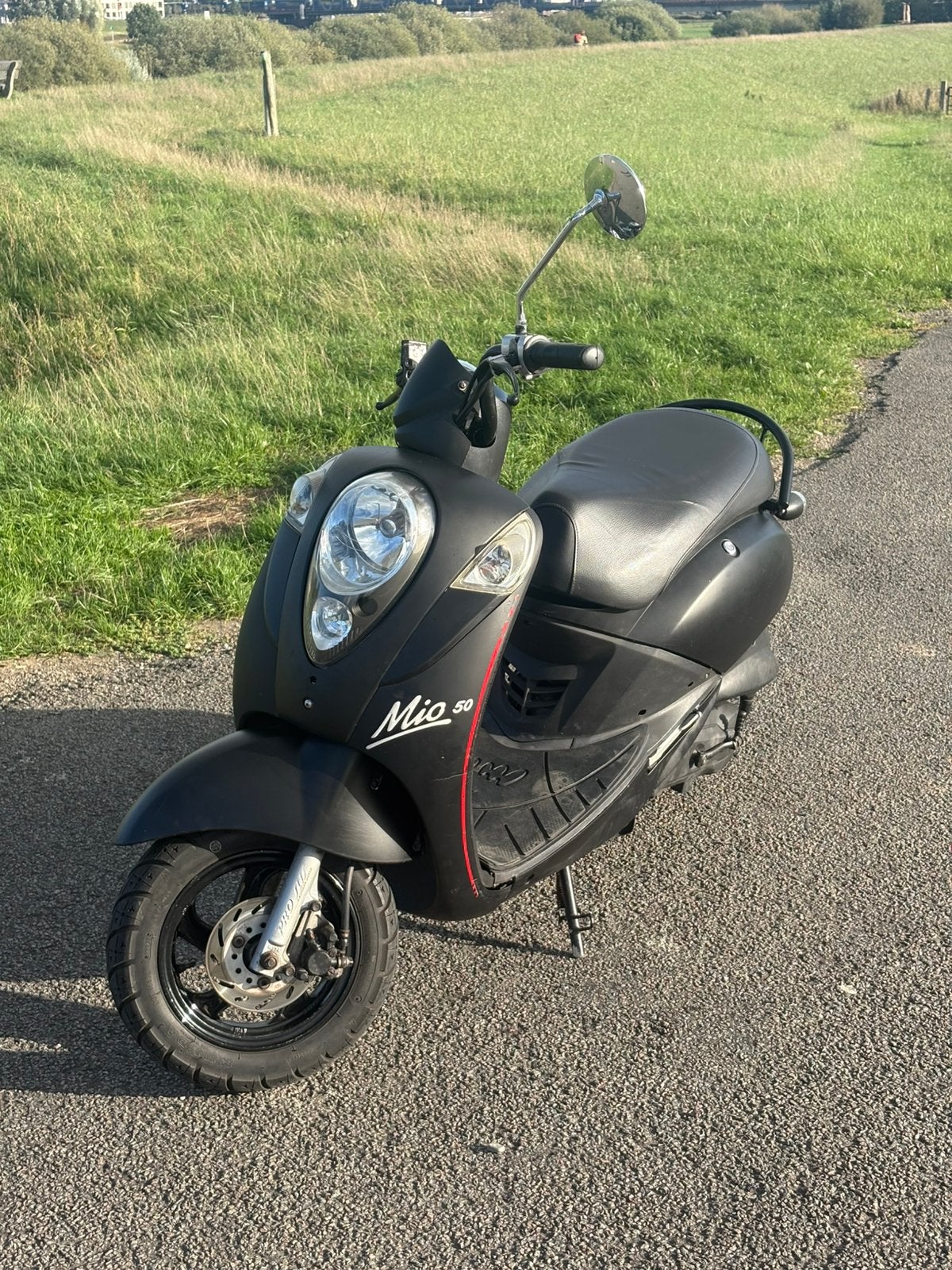 Sym mio geel kenteken 25300km, Gebruikt, Maximaal 45 km/u, Benzine, 50 cc
