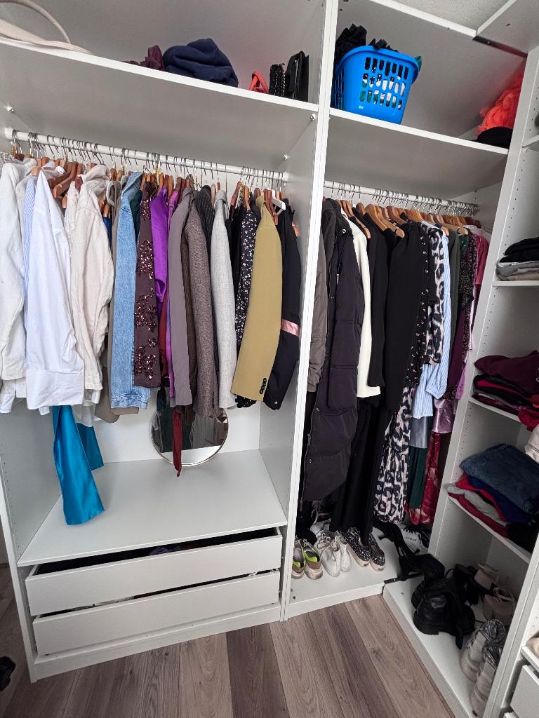 IKEA pax kast, Ophalen, Gebruikt, 200 cm of meer, 50 tot 75 cm