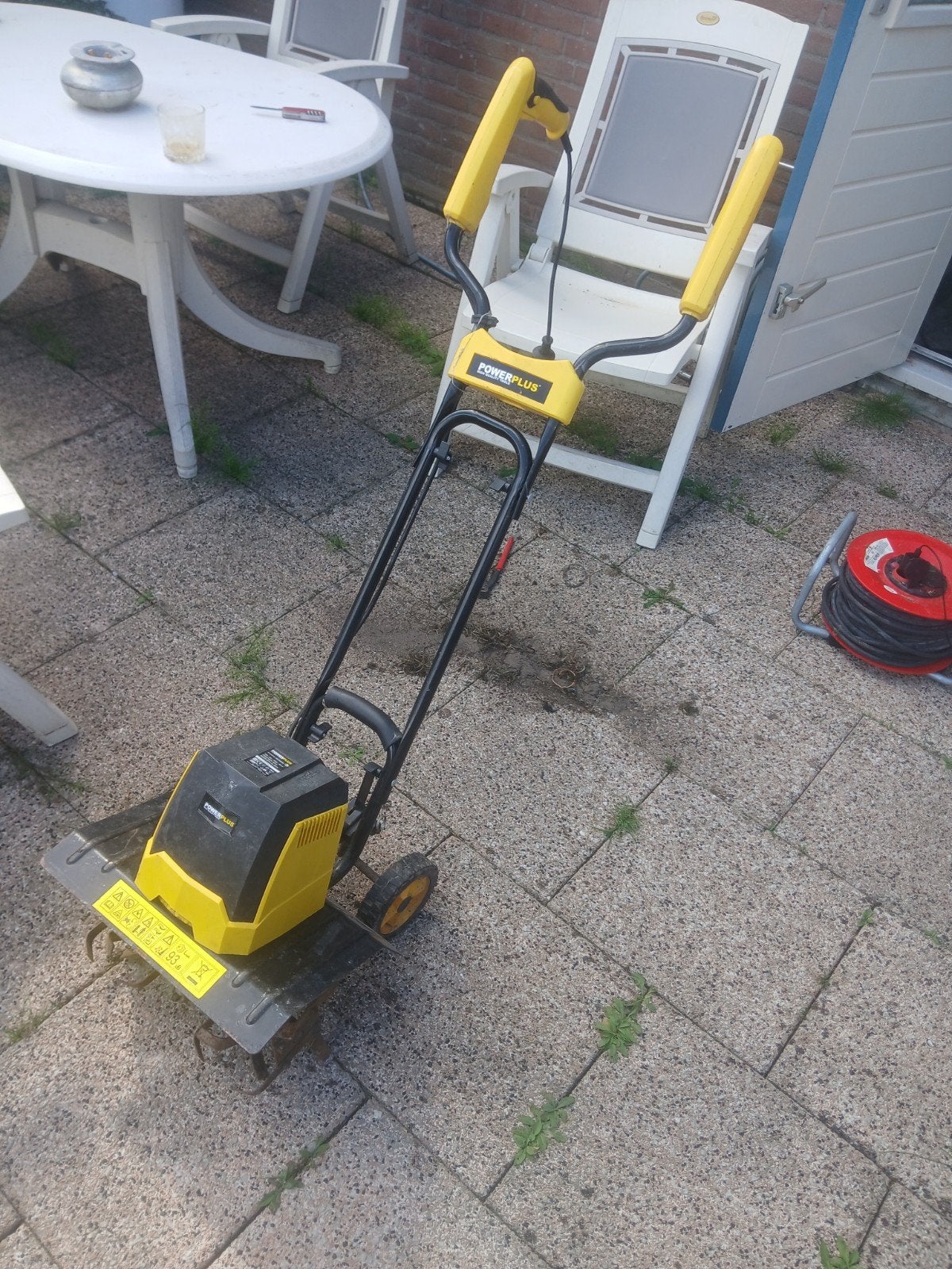 Powerplus POWXG7201 Cultivator - 1200W, 400mm werkbreedte, Ophalen