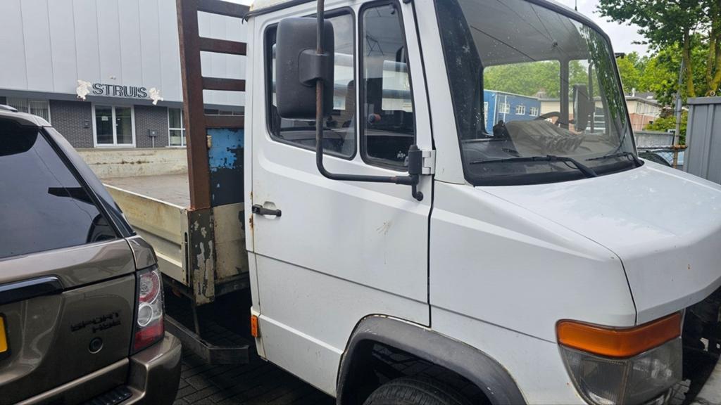 Mercedes vario, Auto's, Bestelauto's, 13 km/l, Wit, Mercedes-Benz, 115 pk