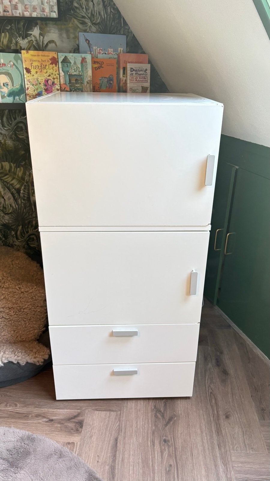 IKEA Platsa kasten - 3 basiselementen met deuren en lades, Huis en Inrichting, Ophalen, Gebruikt, 100 tot 150 cm, 50 tot 100 cm