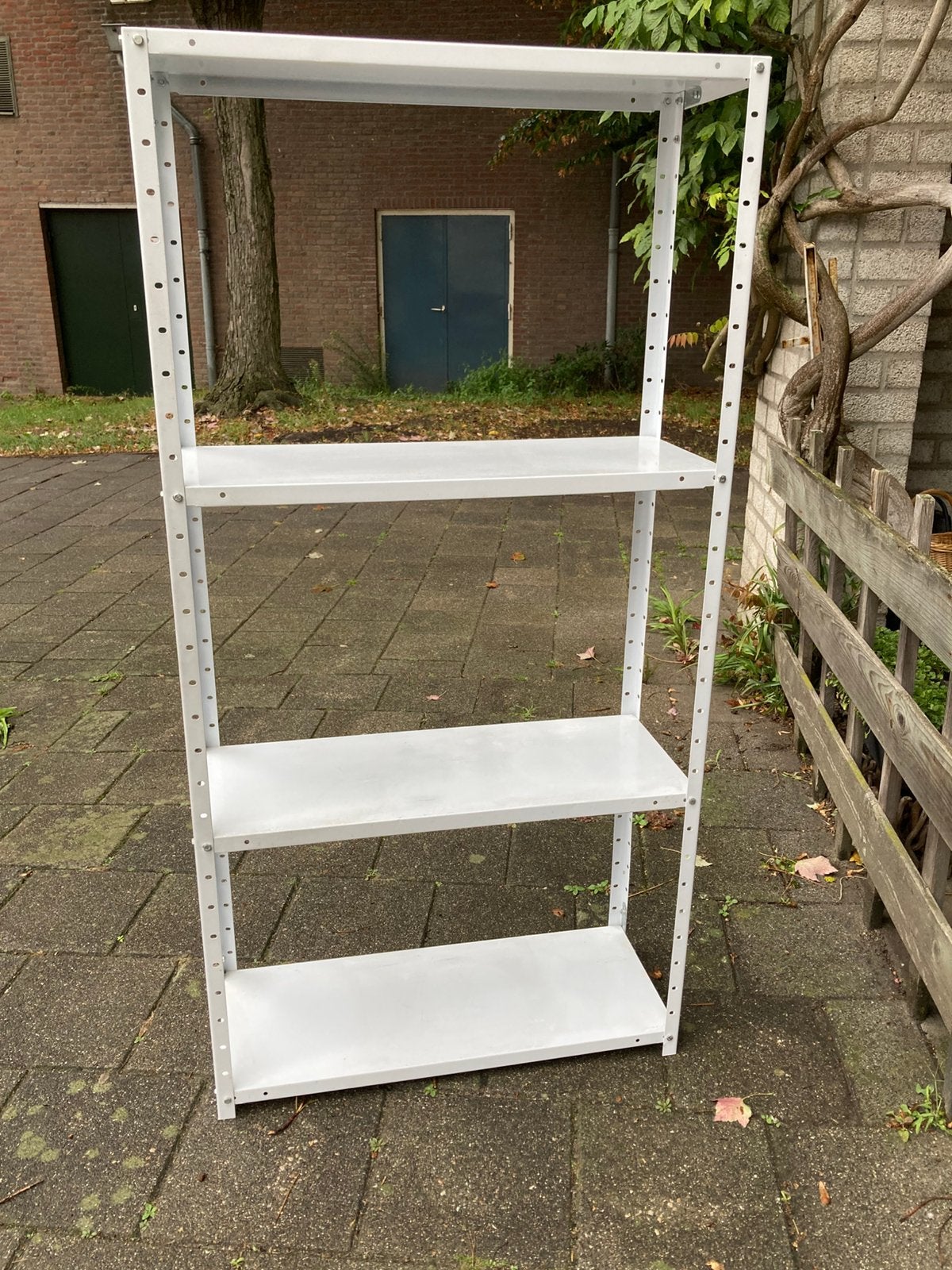 2 stuks Stellingkasten (metaal), Ophalen, Gebruikt