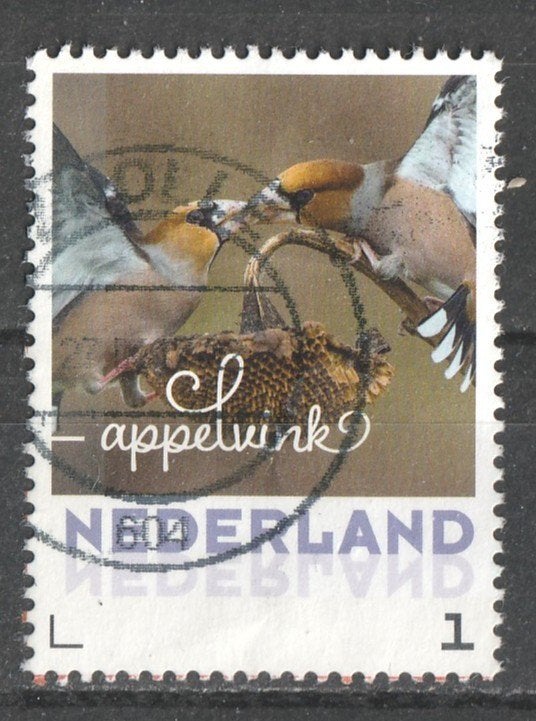 32 H Persoonlijke zegel, Ophalen of Verzenden, Na 1940, Gestempeld
