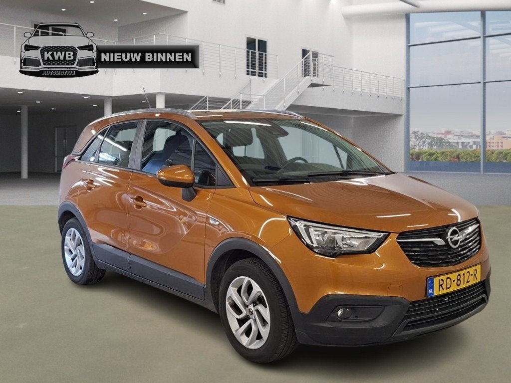 Opel Crossland X 1.2 Edition Trekhaak Navi Carplay Weinig KM, 1063 kg, Gebruikt, Euro 6, 1199 cc