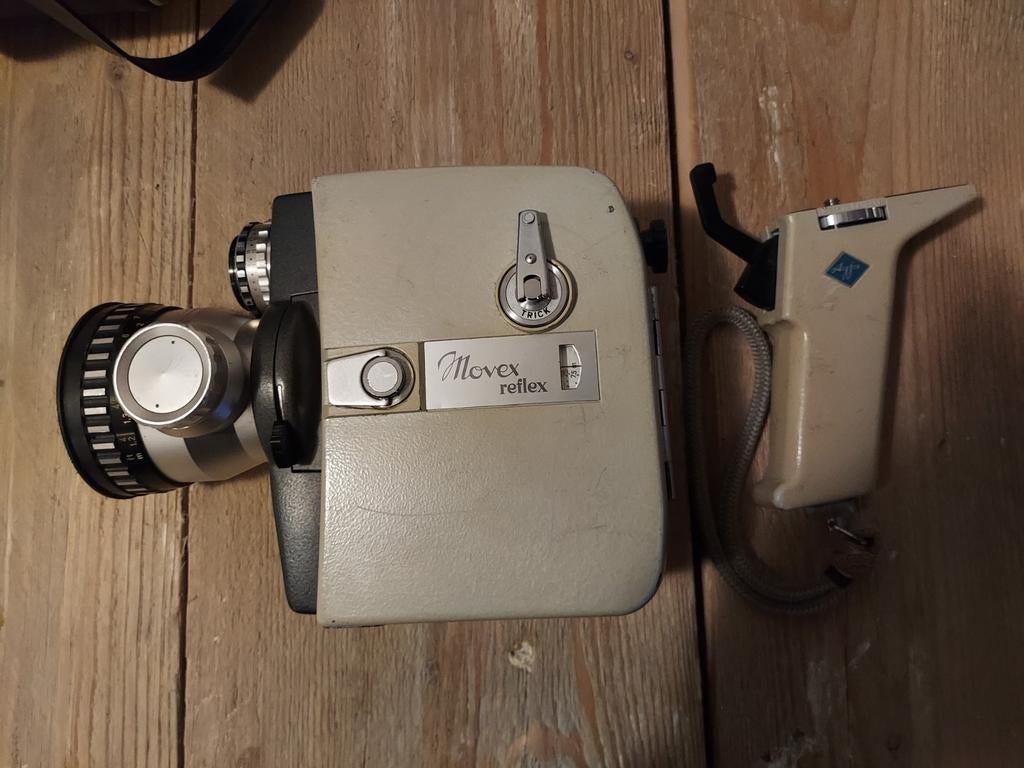 Agfa movex reflex 8mm, Ophalen of Verzenden, 8mm, Camera