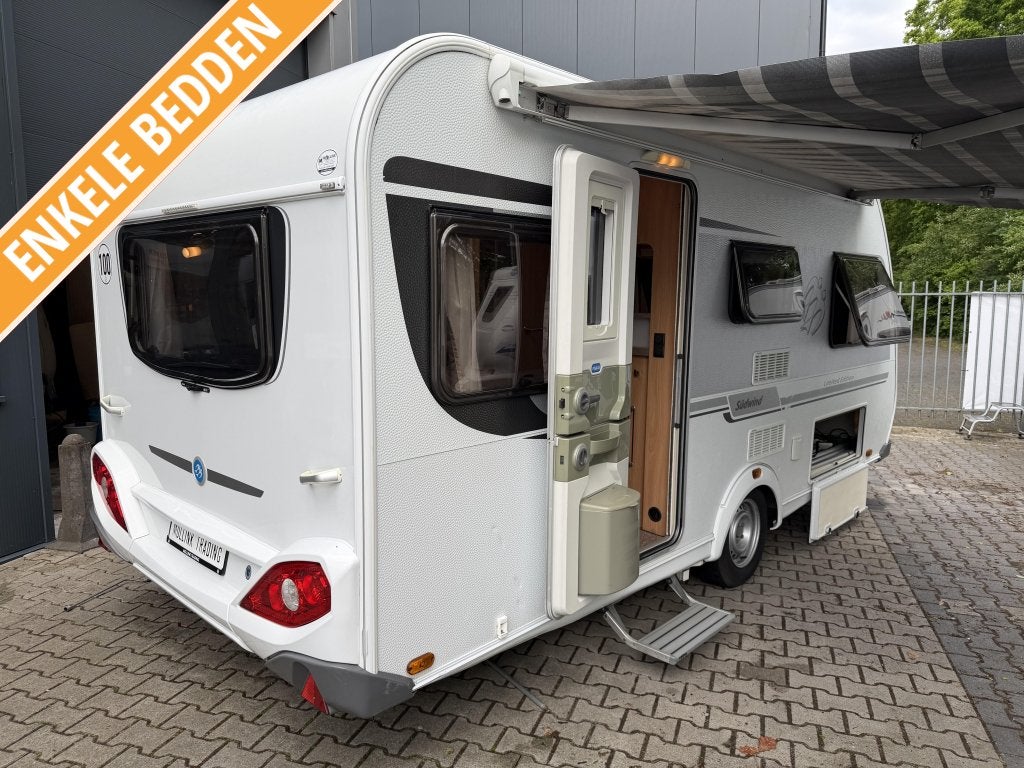 Knaus Sudwind Limited Edition 460 EU ENKELBED - BOMVOL!!, Standaardzit, Bedrijf, 4 tot 5 meter, Knaus