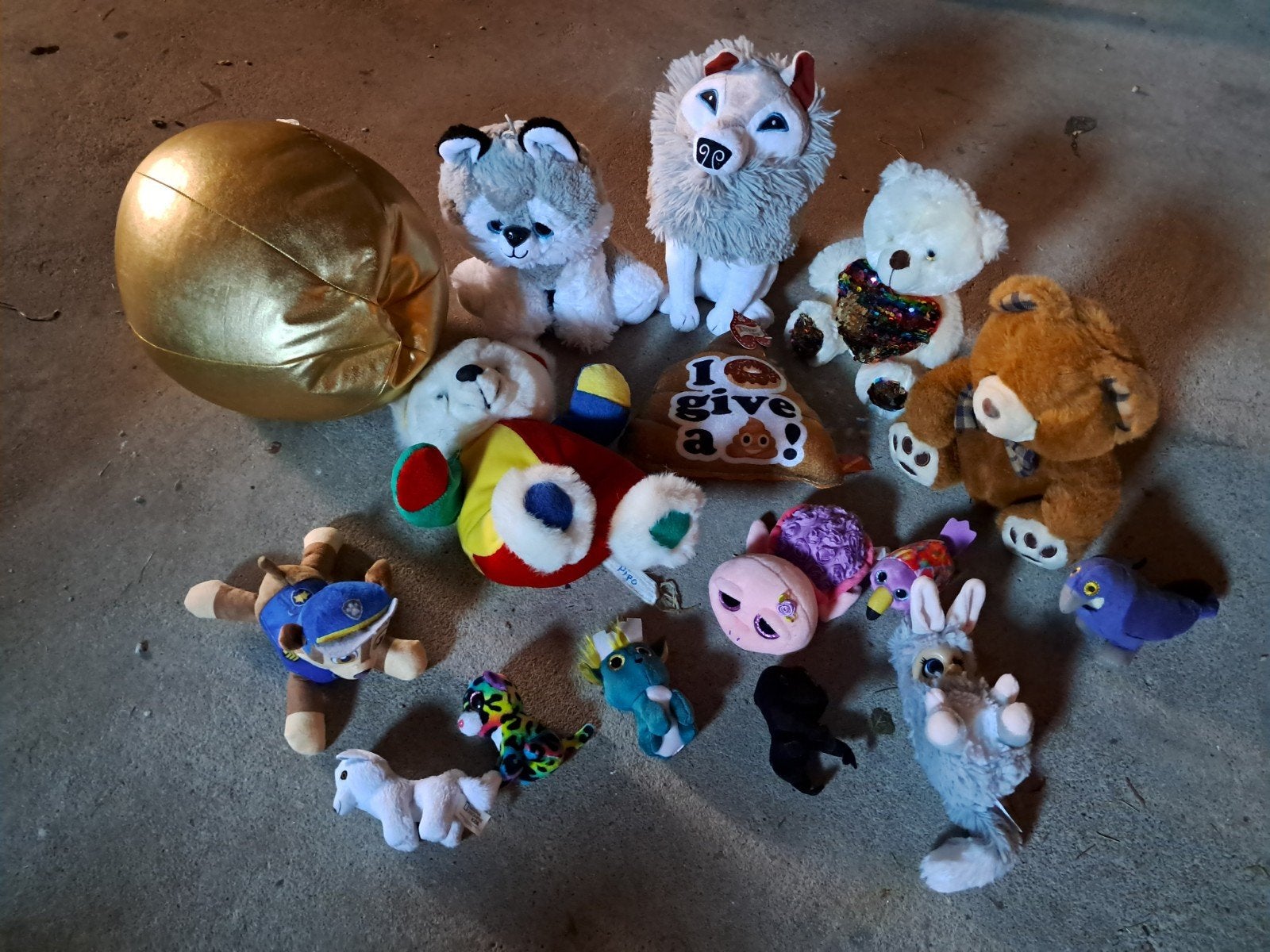 knuffels, Ophalen, Zo goed als nieuw, Overige typen
