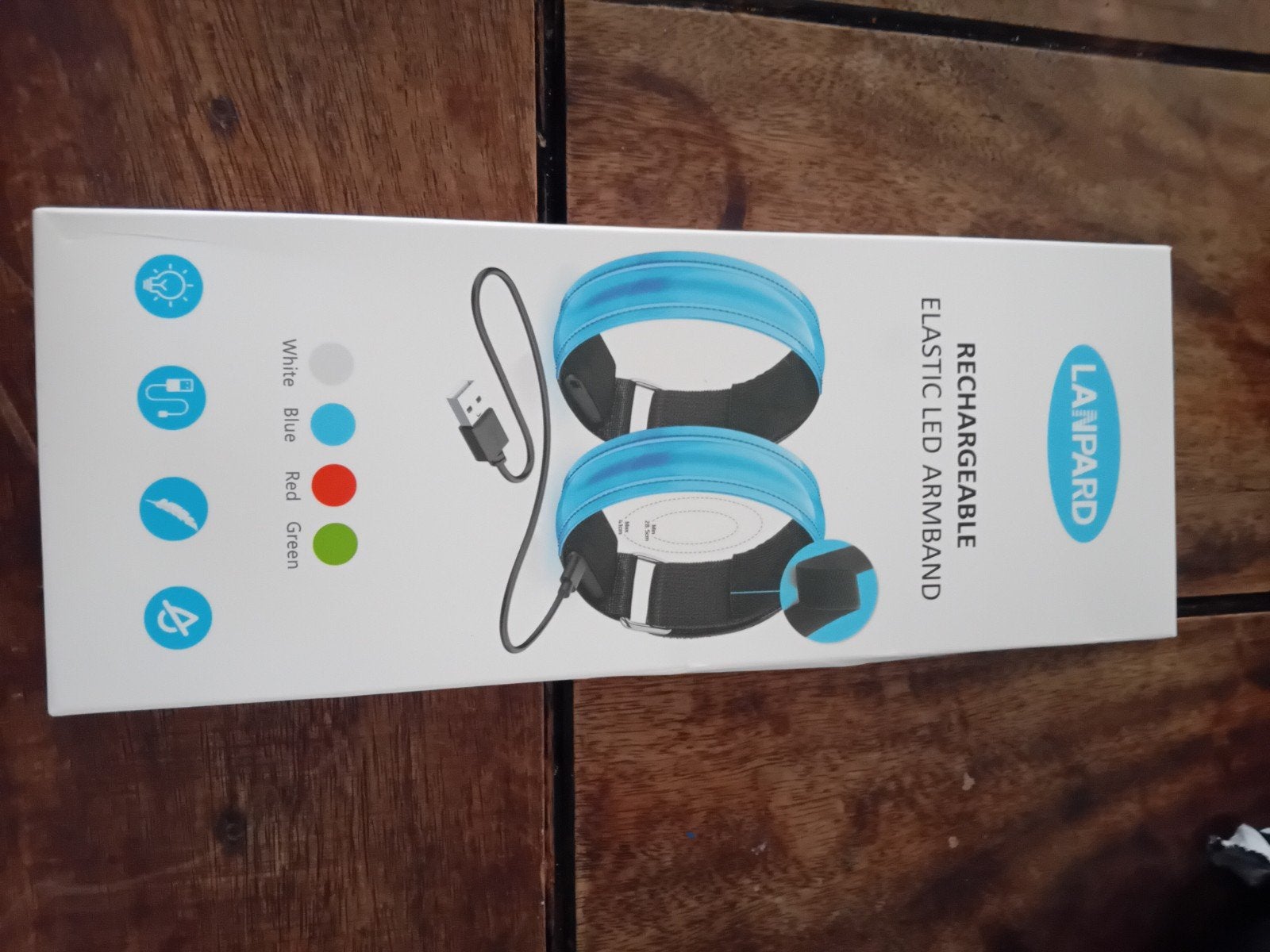 LANPARD Oplaadbare LED Armbanden voor Hardlopen, Overige typen, Nieuw, Hardlopen, Ophalen