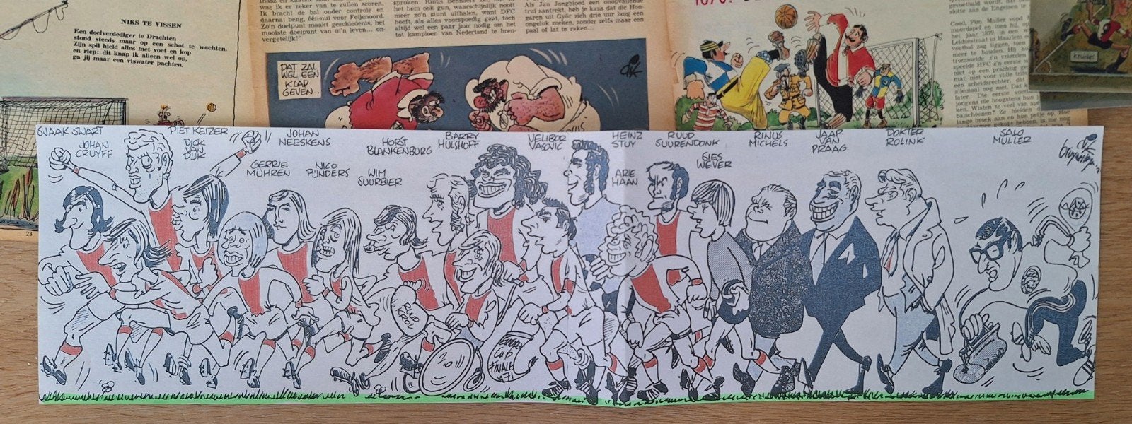 Partij karikaturen Dik Bruynesteyn jaren '60, Ophalen of Verzenden, Gebruikt, Poster, Plaatje of Sticker