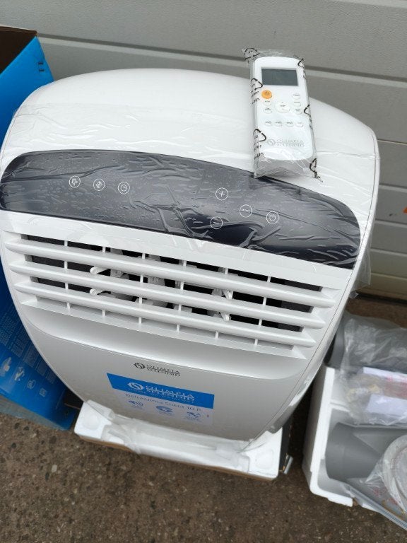 Mobiele airco Olimpia Splendid Dolceclima Silent 10P, Ophalen, Minder dan 60 m³, Nieuw, 3 snelheden of meer