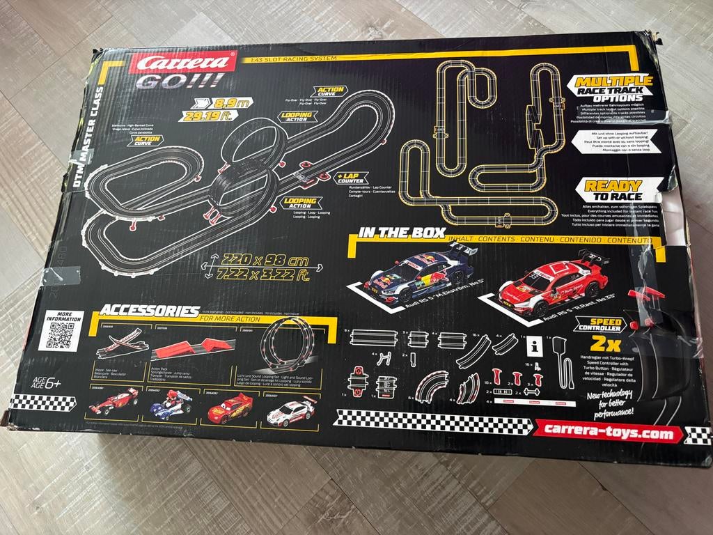 Carrera GO!!! DTM Master Class racebaan - Nieuw in doos, Ophalen of Verzenden, Nieuw