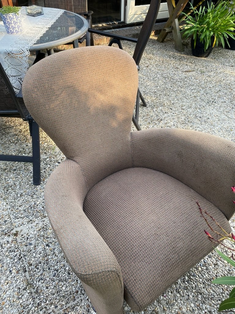 Leolux fauteuil, Amphora, Huis en Inrichting, Fauteuils, Gebruikt, 75 tot 100 cm, Ophalen of Verzenden, Stof