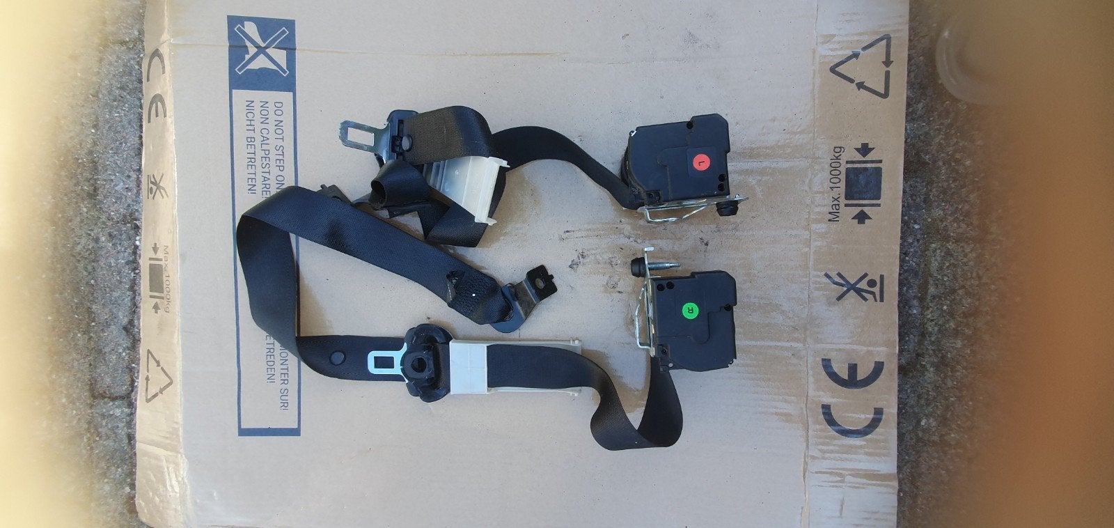 Opel Astra G gordels, Ophalen of Verzenden, Gebruikt, Opel